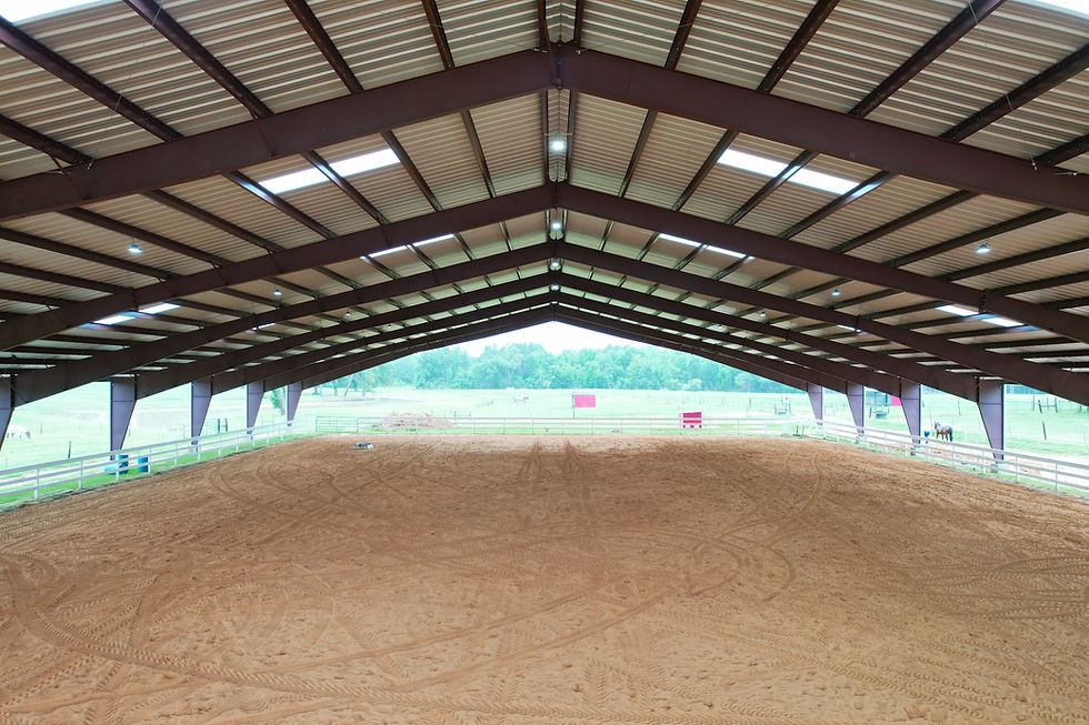 Flexible Use Hybrid Pole Barn by TDH Builders