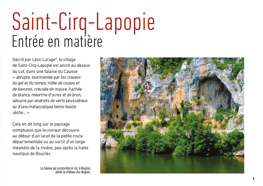 Miniature : SAINT-CIRQ-LAPOPIE. Un grand site lotois