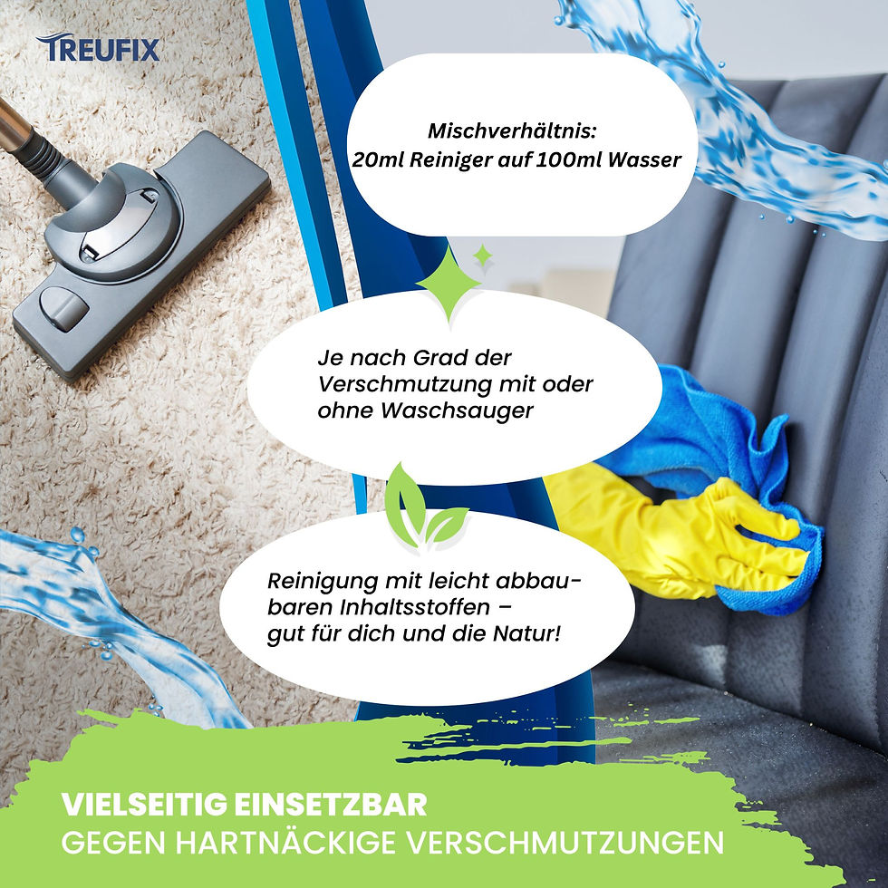 Miniaturbild: Polsterreiniger Konzentrat für Sofa, Couch & Matratzen - Zitrus