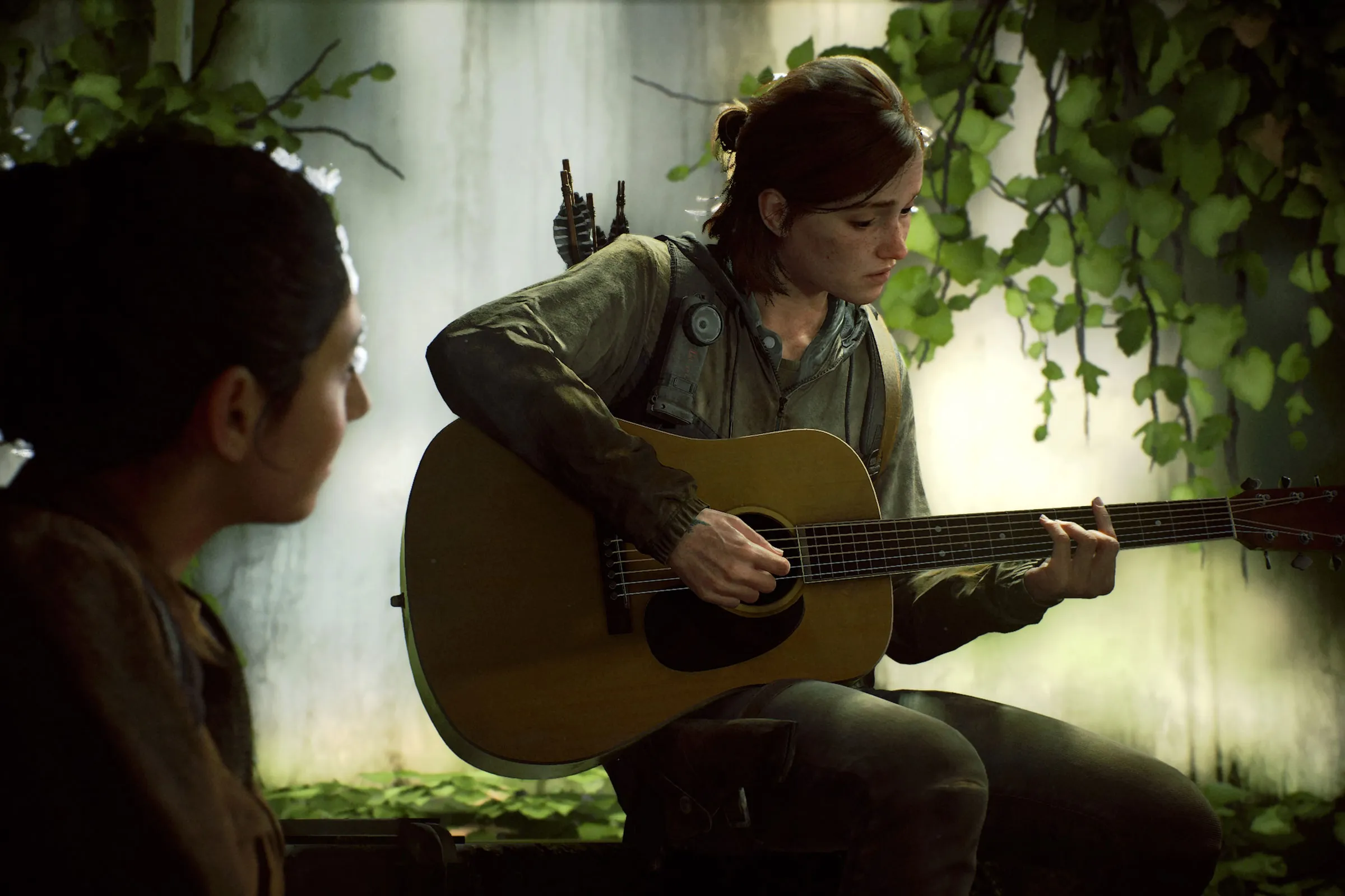 The Last of Us escena guitarra