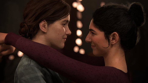 The Last of Us Ellie and Dina