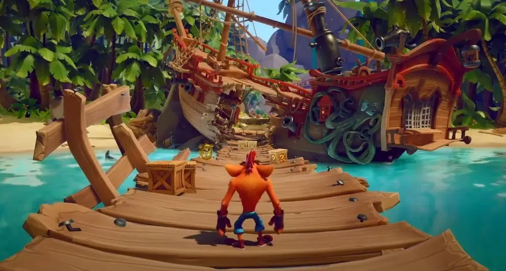 Crash 4 graphics