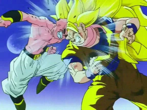 Goku vs Kid Buu