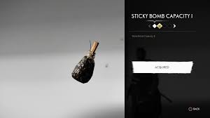 Ghost of Tsushima Sticky Bomb