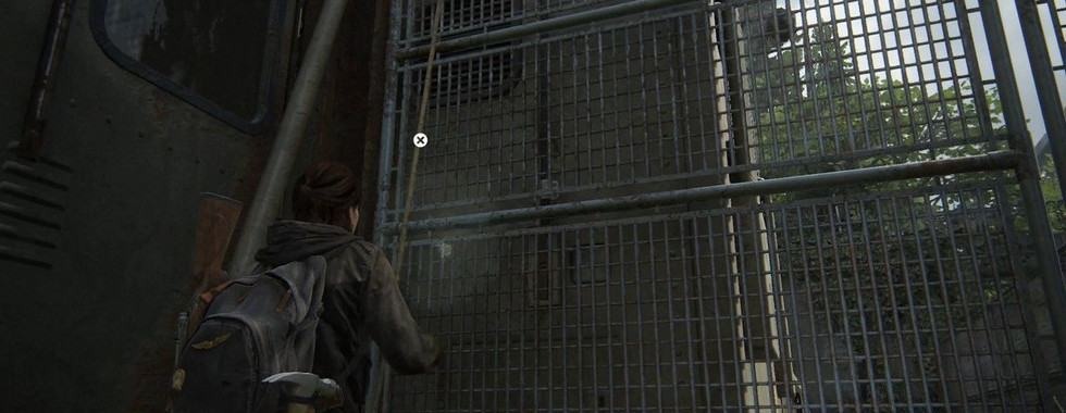 The Last of Us climbing