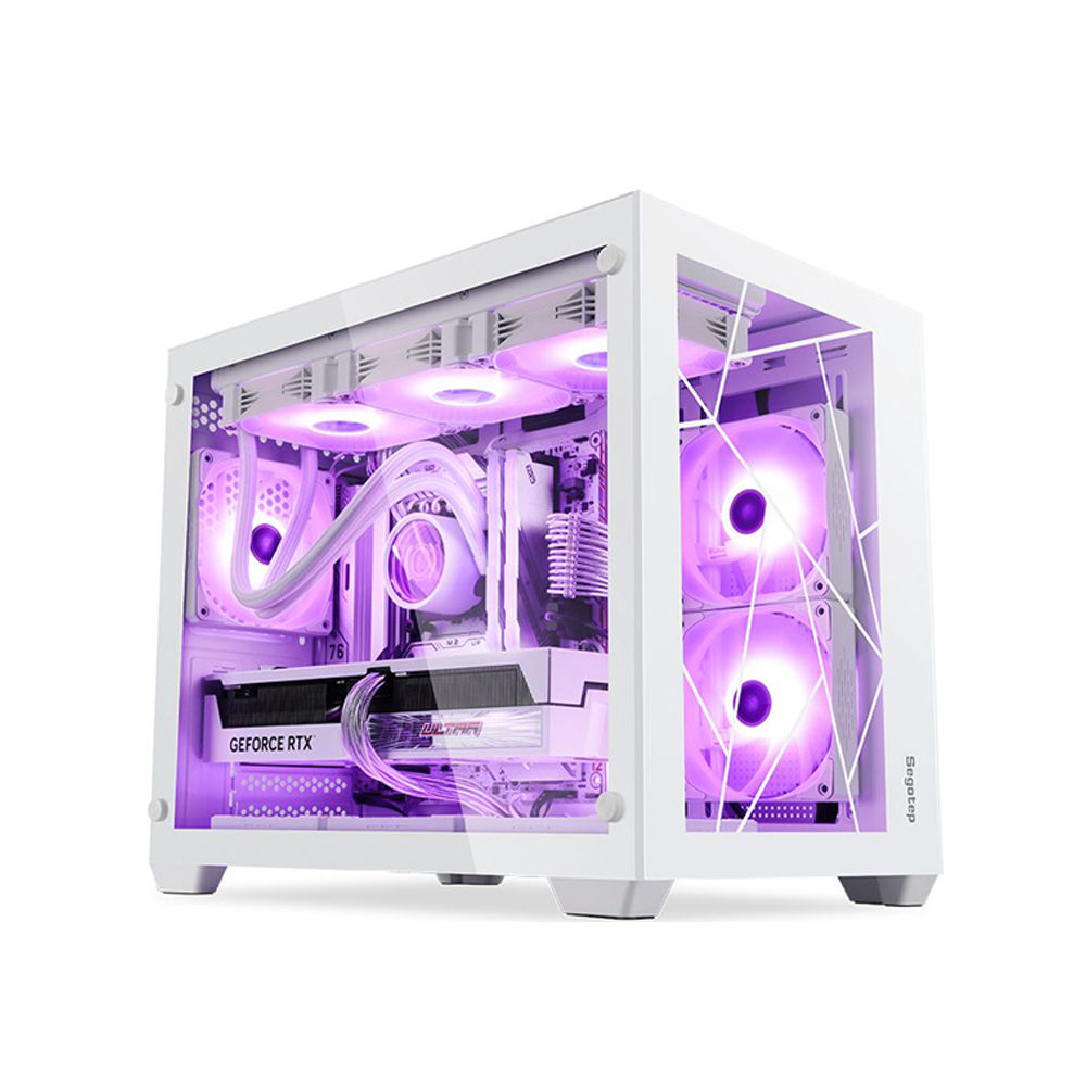 Segotep Lumi II ARGB - WHITE (Free 3 aRGB Fans with Hub)