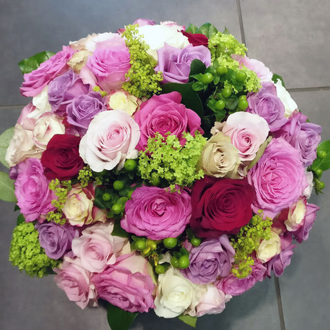 Coussin rond de deuil