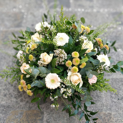 Coussin rond de deuil