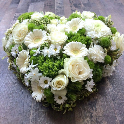 Coeur de deuil, livraison coeur deuil champs sur yonne