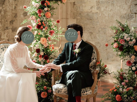 Fleuriste de mariage, vermenton, abbaye de reigny