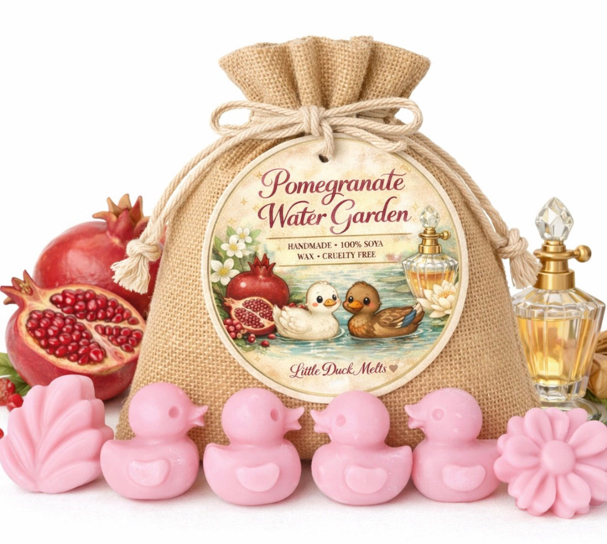 Pomegranate water garden Melts