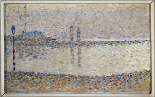 Vacances Côte d'Opale: Decouvrez Fort Philippe à travers les touches impressionnistes du chenal de Gravelines à travers les peintures marines de Georges Seurat (1859 - 1891)