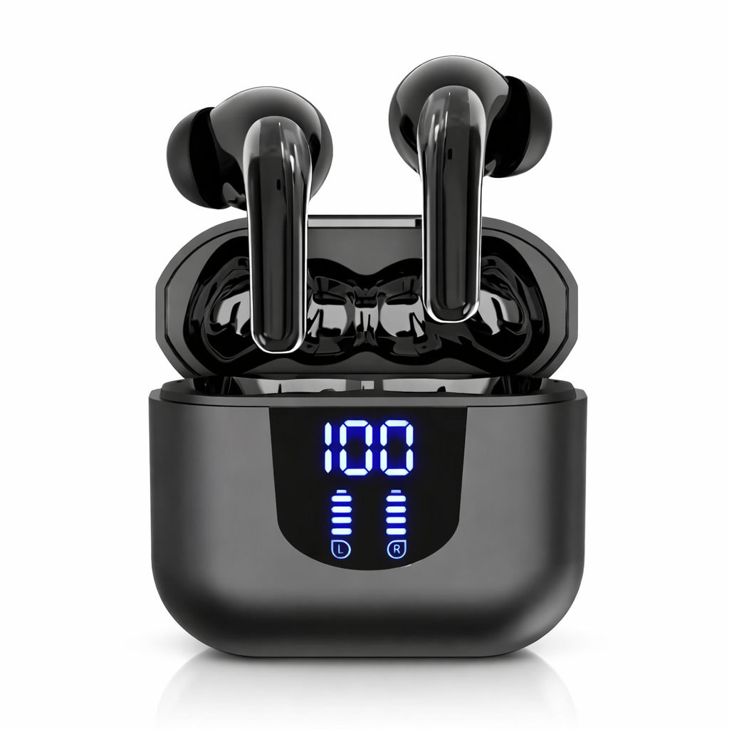 PulseCore Pro TWS Earbuds — Heavy Bass Edition