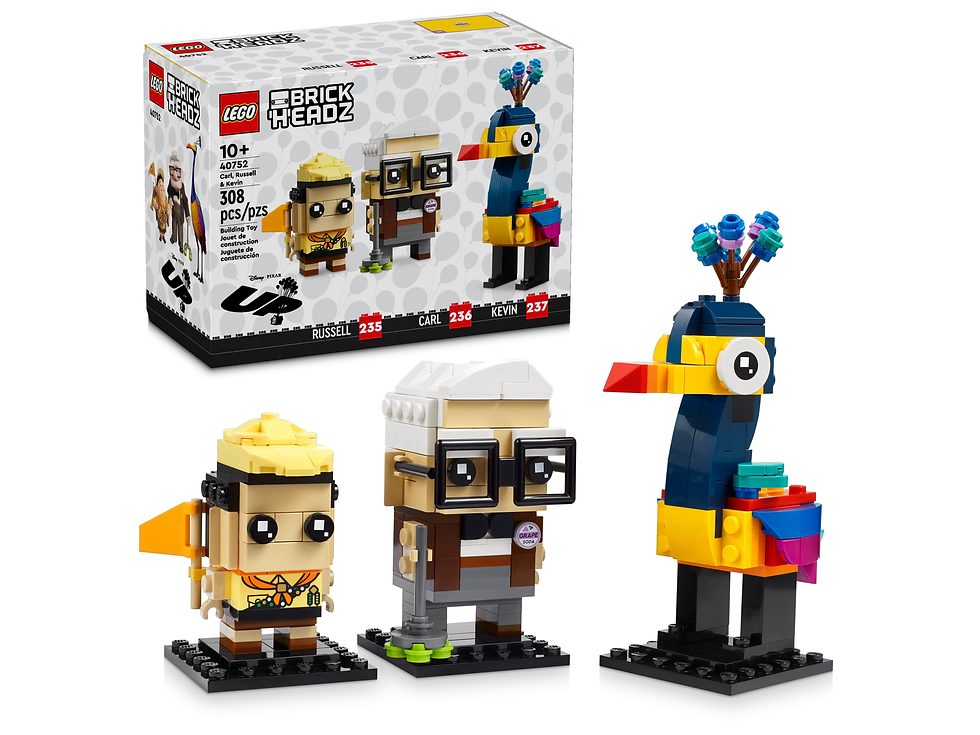 LEGO BrickHeadz Dinsey UP Carl, Russell & Kevin 40752