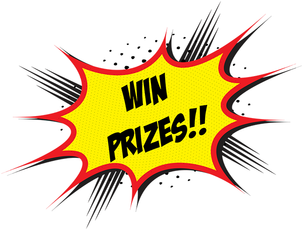 Win Prizes from our Sponsors!