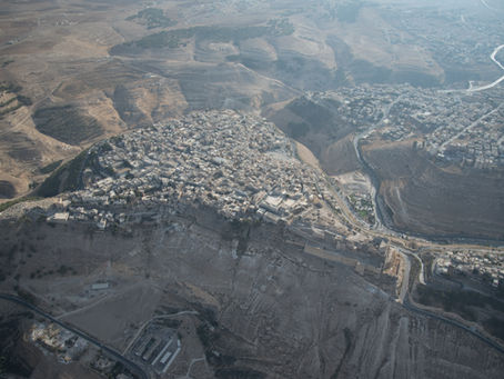 Aerial view of Karak