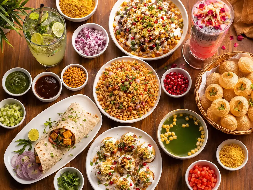Indian Street Food, Brampton, Ontario, Canada
