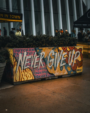 "Never Give Up" | New York City | 2025