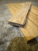Thumbnail: 🌿 O507POZ — Reclaimed Oak GYM Parquet Flooring (50 × 7 cm) @wood_job_uk  Straig