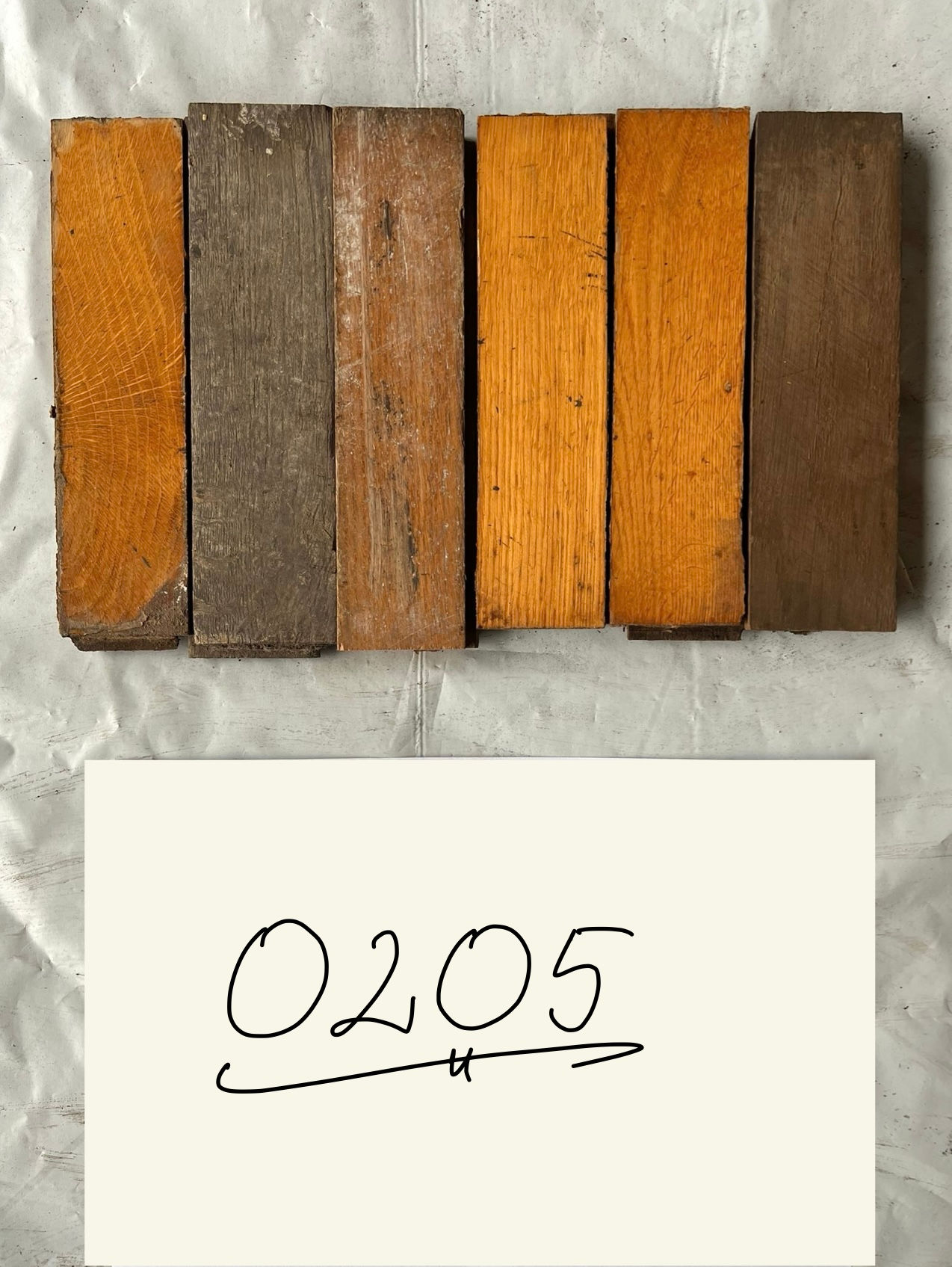 🌿 O205 — Reclaimed Oak Parquet Flooring (20 x 5 cm) @wood_job_uk