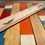 Thumbnail: CGB406. COLOURFUL BEECH GYM FLOORING 40 x 6 CM Reclaimed Beech Parquet Flooring