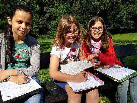 "A l'Ecole de l'Alliance on ose la classe dehors"