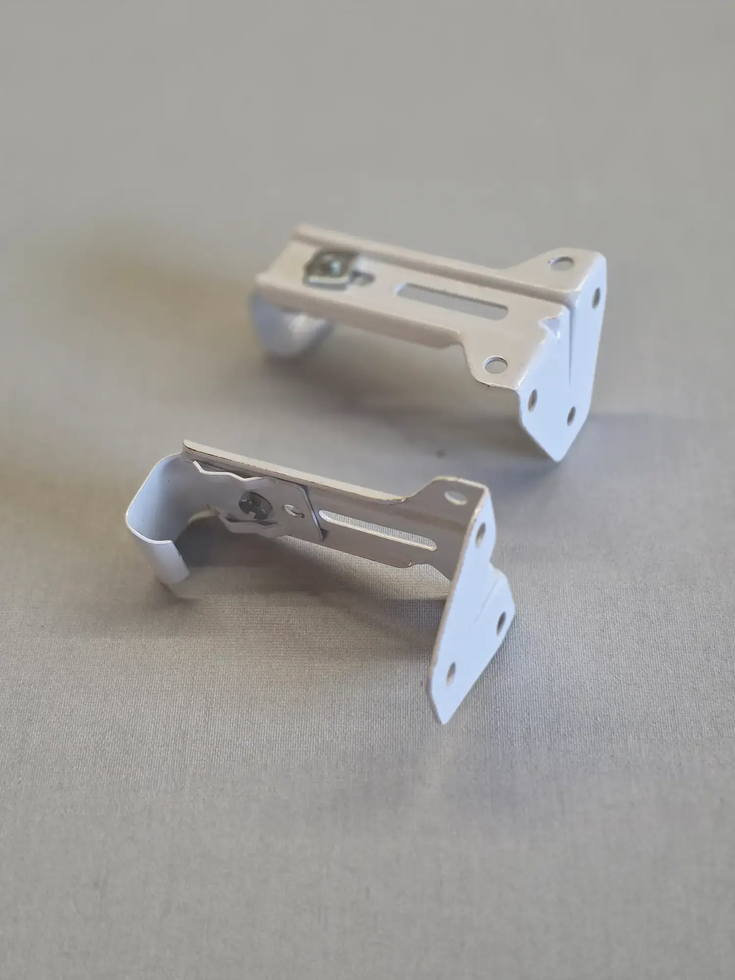 Curtain Track Bracket – Face Fix Stirrup Type Replacement Bracket - Pack of 1