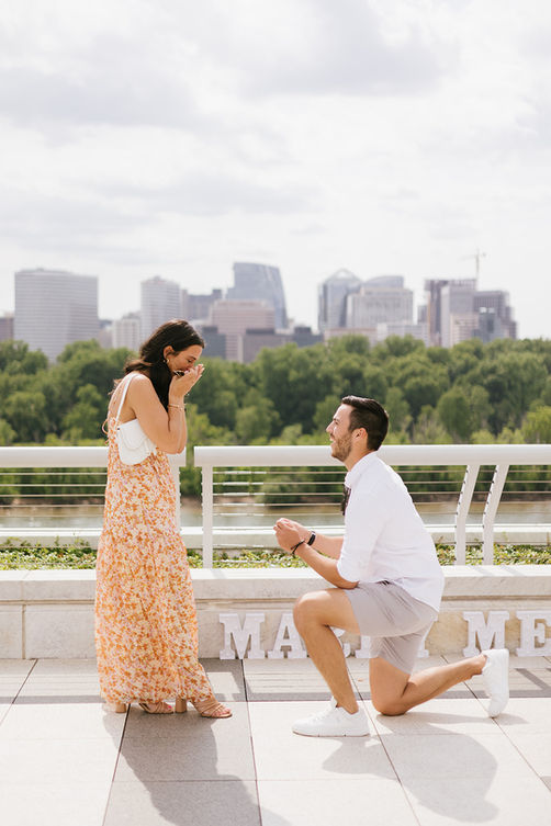 Kennedy Center Surprise Proposal | Washington DC Proposal | Michael + Allie