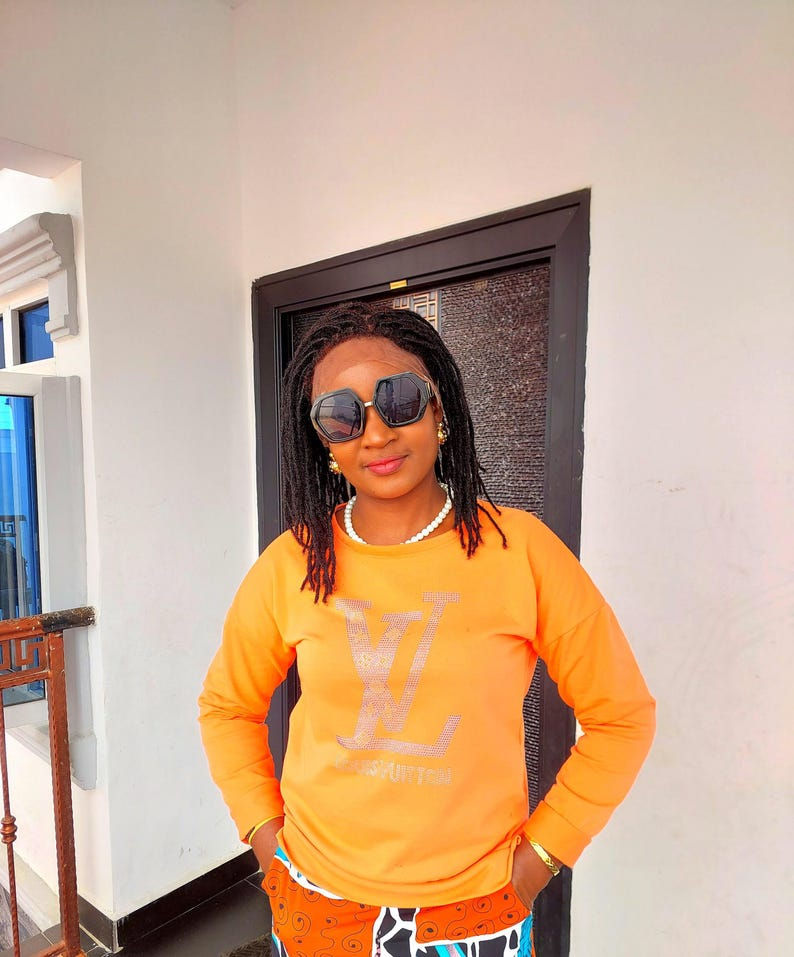 Thumbnail: Human hair dreadlock braid wigs for black women and men, full lace human hair l