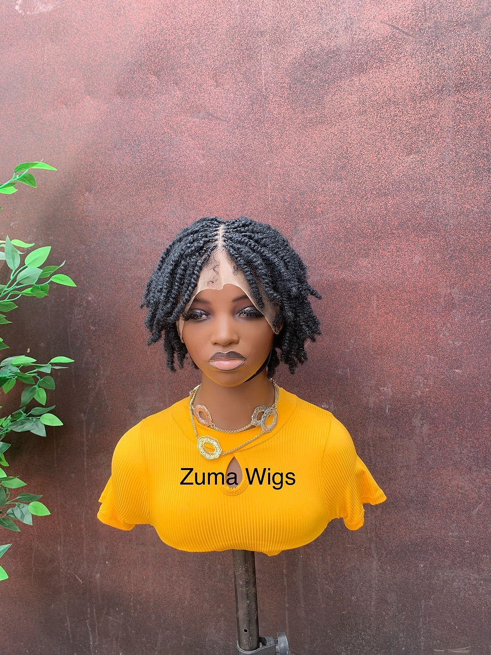 Thumbnail: Short lightweight Marley twists wig