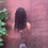 Thumbnail: Lace front Cornrow Braid wig with human hair curls