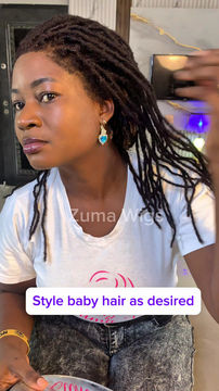 Thumbnail: Lace front dreadlocks for hair loss, hair replacement for locs