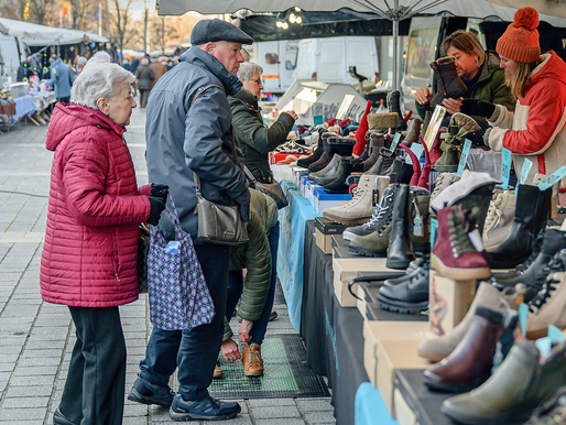 Dinsdagmarkt Ninove verhuist op 9 december tijdelijk naar de Centrumlaan