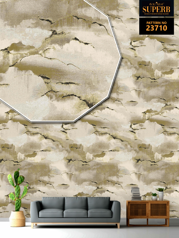 Thumbnail: Superb Foil Print Wallpaper