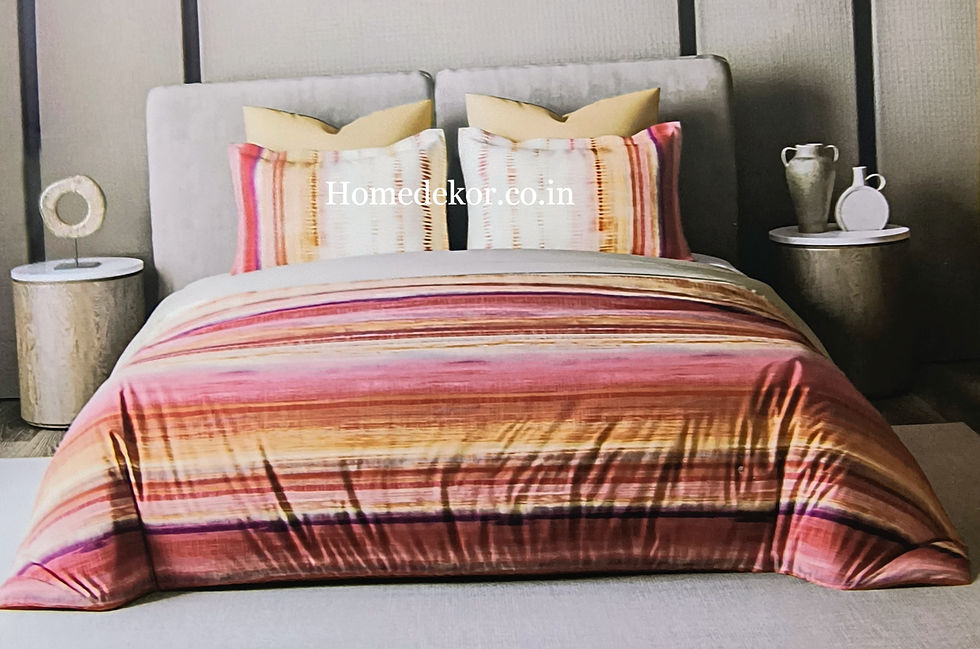 DDecor Elemental Collection King Bedsheet with Pillow cover