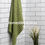 Thumbnail: Welspun 2 in 1 Cotton Bath Towel-Green