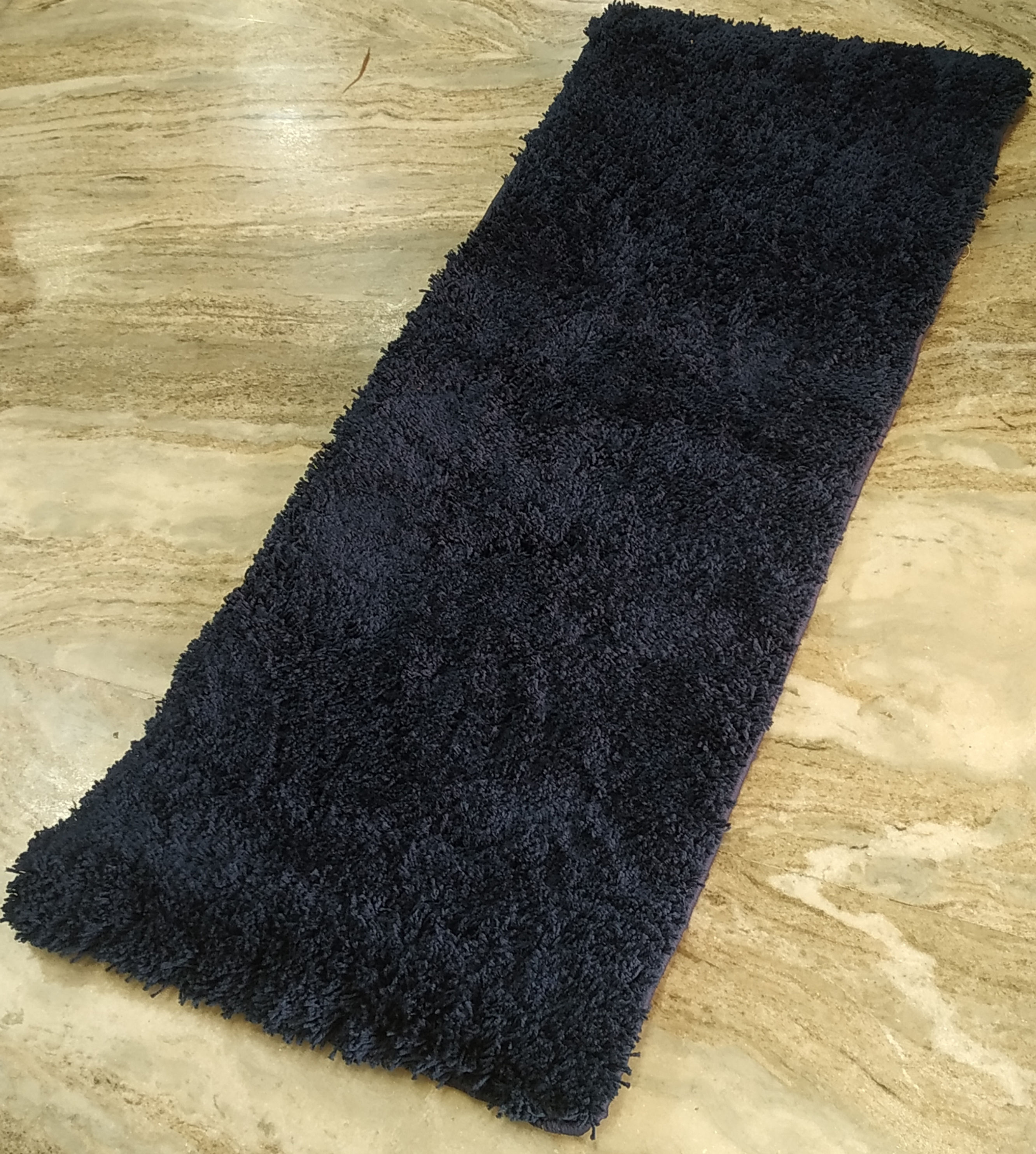 Natura Life Cotton Blend Dark Blue Refresh Runner