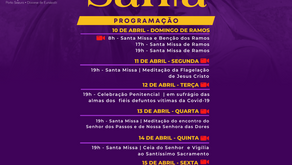 Programação da Semana Santa 2022