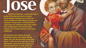 De 10 a 19/03 Novenário de São José