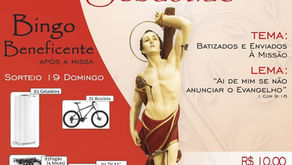 Aviso sobre a alteração da data do nosso grande Bingo Beneficente