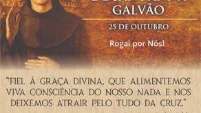 25/10 Dia de Santo Antônio Sant'Anna Galvão