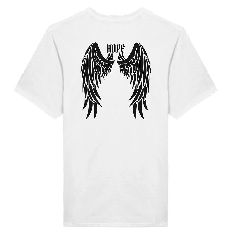 B Imblesst Hope Wings Classic Unisex Crewneck T-shirt