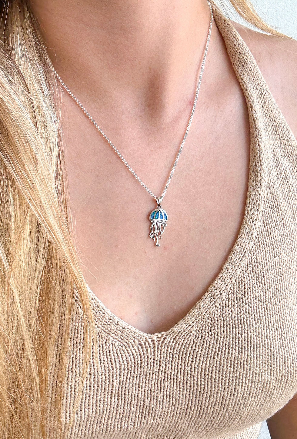 Thumbnail: Deep Sea Jellyfish Necklace