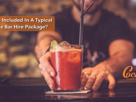 What Is Included In A Typical Mobile Bar Hire Package?