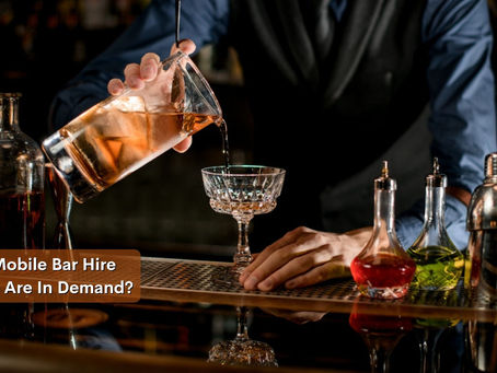 Why Mobile Bar Hire Services Are In Demand?