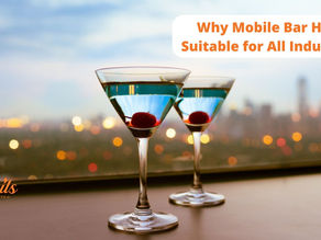 Why Mobile Bar Hire is Suitable for All Industries?