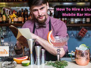How To Hire a Licensed Mobile Bar Hire?