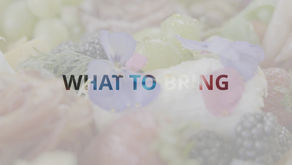 Charcuterie Course - What To Bring