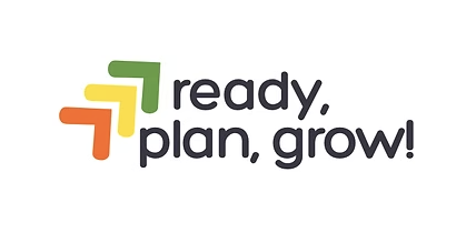Ready, Plan, Grow! Logo