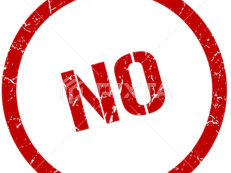 THE COURAGE TO HEAR "NO"